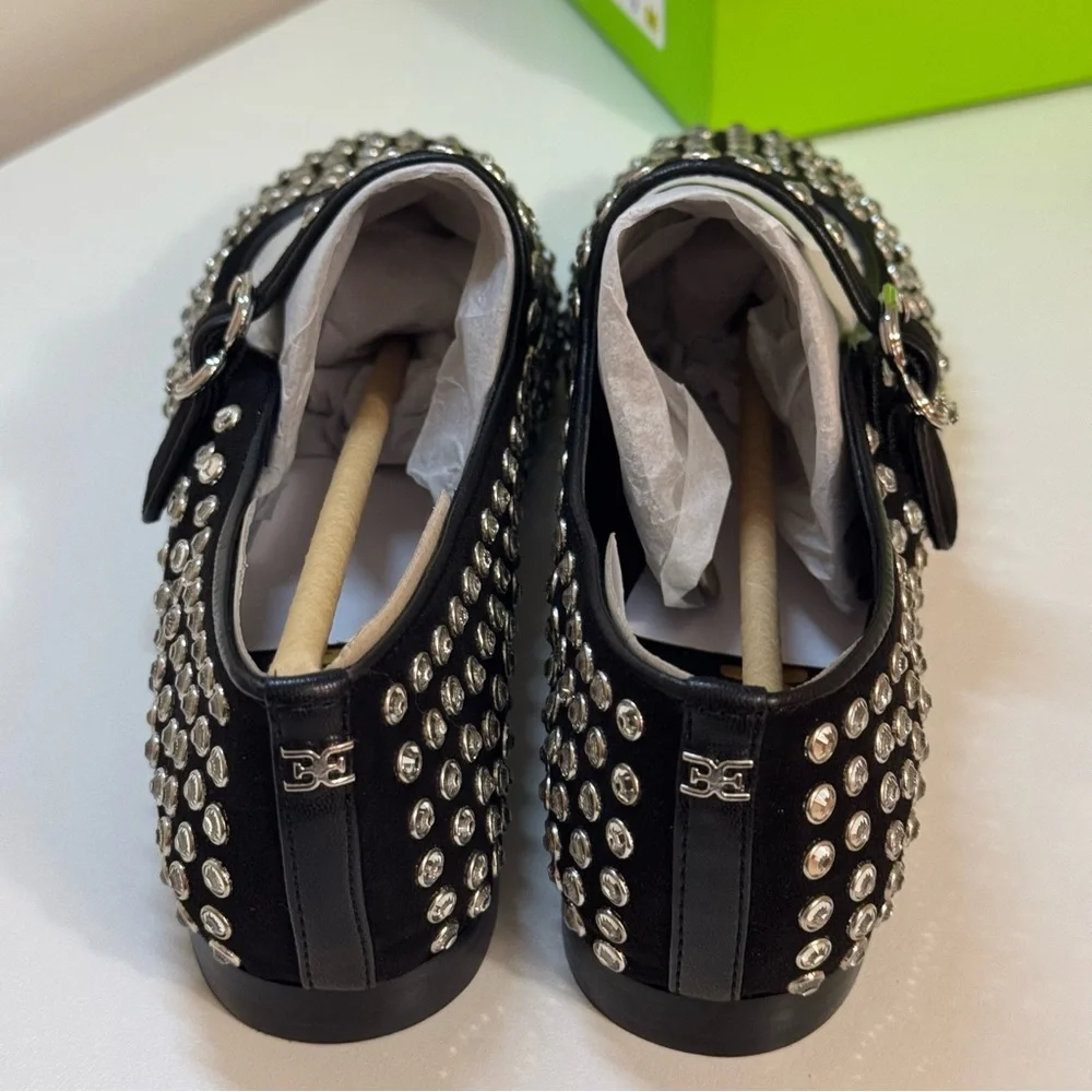 Sam Edelman Women's Michaela Gem Mary Jane Flats Size 9 - Picture 5 of 7